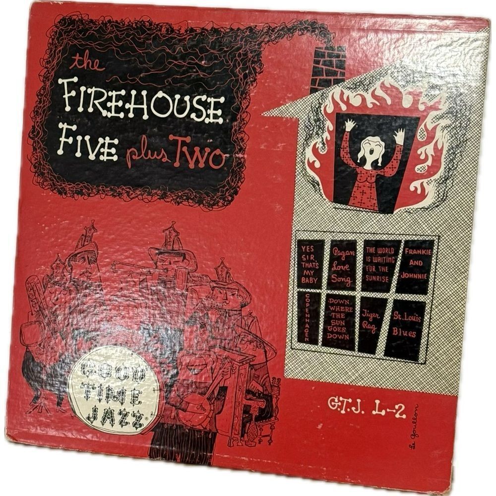 Vintageโ Firehouse FiveโPlus Two Record Album